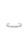 Fendi F Is  Cuff Bracelet In White