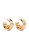 Fendi Gold Earrings Women In Gold