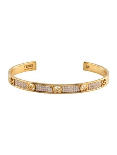 Pre-owned Fendi F Is For  Bracelet, 6" In Multicolor