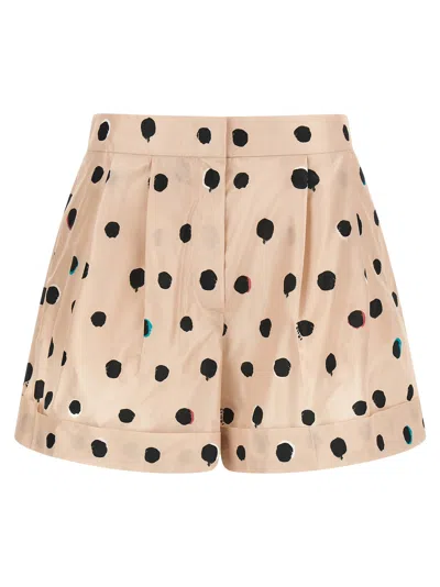 Fendi 'falena Dots' Shorts In Multi