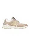 Fendi Faster Ff-embossed Detailed Low-top Sneakers In Brown