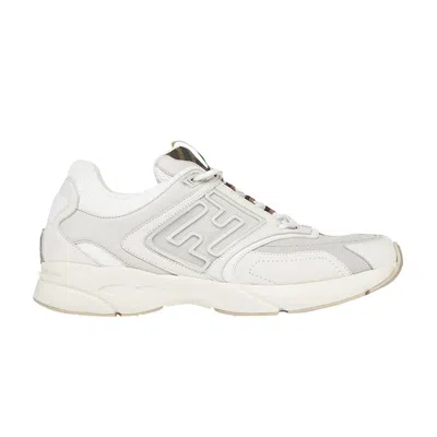 Pre-owned Fendi Faster Trainer 'white'