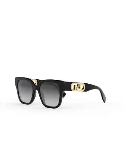 Fendi Fe40063i O'lock Sunglasses In Purple