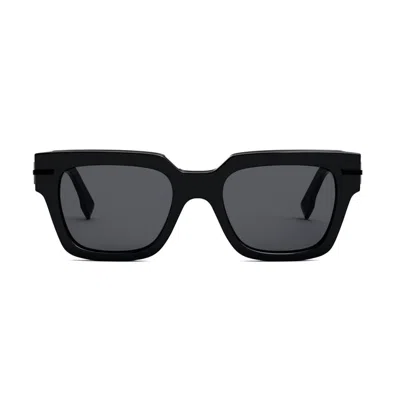 FENDI FENDI FE40078I FENDI FENDIGRAPHY 01A NERO SUNGLASSES