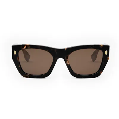 Fendi Fe40100i 55e Sunglasses