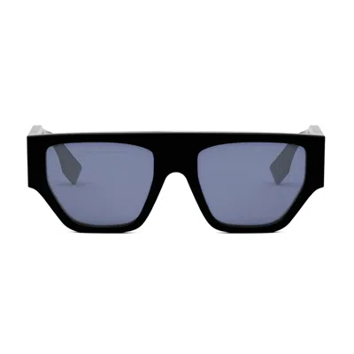 Fendi Fe40108u 01v Sunglasses In 01v - Black