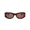 Fendi Fe40125i-54shavana In Brown