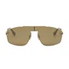 FENDI FE40129U FENDI SKY 32E GOLD SUNGLASSES