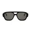 Fendi The Graphy 55mm Geometric Sunglasses