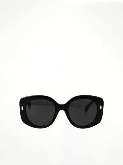 Fendi Fe40137f 5301a Acetate Sunglasses Sunglasses In Multi