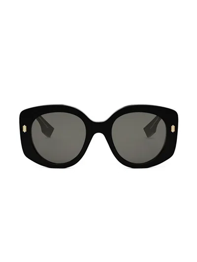 Fendi Fe40137i Sunglasses In Nero/grigio