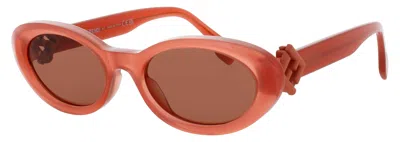 Fendi Fe40140u Square Acetate Sunglasses 53-18-135, With Case Included In In Description