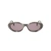 Fendi Full Frame Sunglasses In 20y - Grey