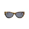 Fendi Fe40149i 53v Havana Sunglasses In 53v - Havana