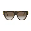 Fendi Fe40150i 53f Havana Sunglasses In Multi