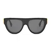 Fendi First Geometric Sunglasses, 139mm In Black