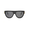 Fendi First Geometric Sunglasses, 139mm In 01a - Black