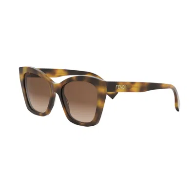 Fendi Fe40151i-53fhavana In Brown