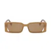 Fendi Orange Way Sunglasses In Arancione
