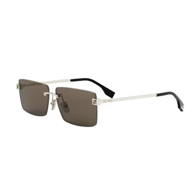 Fendi Fe40165u-32eyellow In Brown