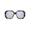 Fendi Geometric Sunglasses In Multi