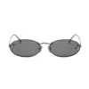 FENDI FE4075US 12A ARGENTO SUNGLASSES