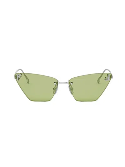 Fendi Fe4160us Sunglasses In Green