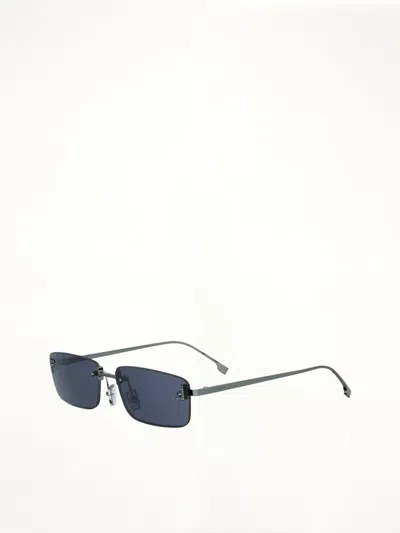Fendi Fe4172us Metal Sunglasses In Blue