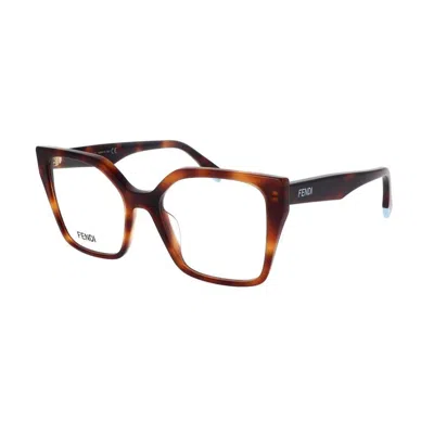 Fendi Fe50002i 053 Glasses In 053 - Black