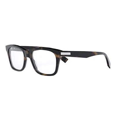 Fendi Fe50030i052 Tortoiseshell Acetate Eyeglasses In Brown