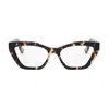 Fendi Way Eyeglasses In Brown