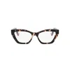 Fendi Way Eyeglasses In 054 - Havana