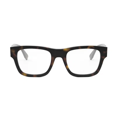 Fendi Fe50089i  Diagonal 052 Havana Glasses