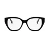 Fendi Fe50100i Ff Diamonds 001 Nero Glasses In Black