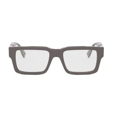 FENDI FENDI FE50114I FENDI DIAGONAL 050 MARRONE GLASSES