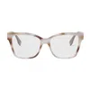 Fendi Fe50117i Ff Diamonds 055 Rosa Marrone Glasses In Brown