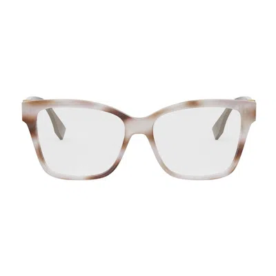FENDI FENDI FE50117I FF DIAMONDS 055 ROSA MARRONE GLASSES