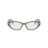 Fendi Roma Eyeglasses In 093 - Green