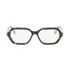 Fendi Geometric Flat Mirror In Black
