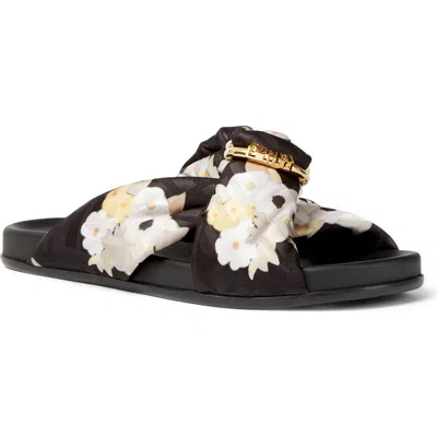 Fendi ' Feel Knot Slide Sandal In Multi