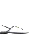 Fendi Ffold Ayers Flip-flops Shoes In Gray
