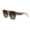 Fendi First Gradient Acetate Cat-eye Sunglasses In Brown