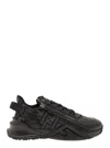 Fendi Flow Low-top Sneakers In Black
