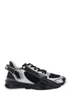 Fendi Flow Mesh Sneakers With Ff Detail In Multicolor