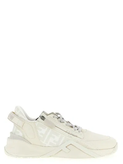 Fendi ' Flow' Sneakers In White