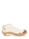 Fendi Sneaker Mid Top Con Lacci E Loop Sul Tallone In Multicolor