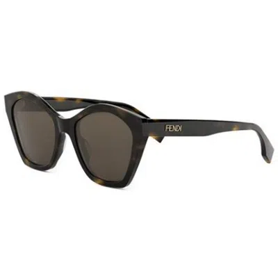Fendi Lettering Fe40175i 52e In Black