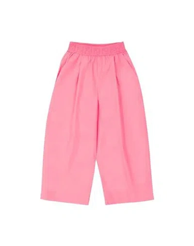 Fendi Babies'   Logo Trousers Toddler Girl Pants Pink Size 6 Cotton