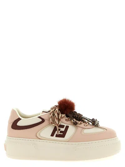 Fendi ' Match' Sneakers In Pink