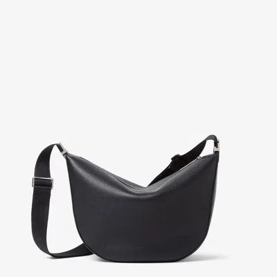Fendi " Melon" Crossbody Bag In Black